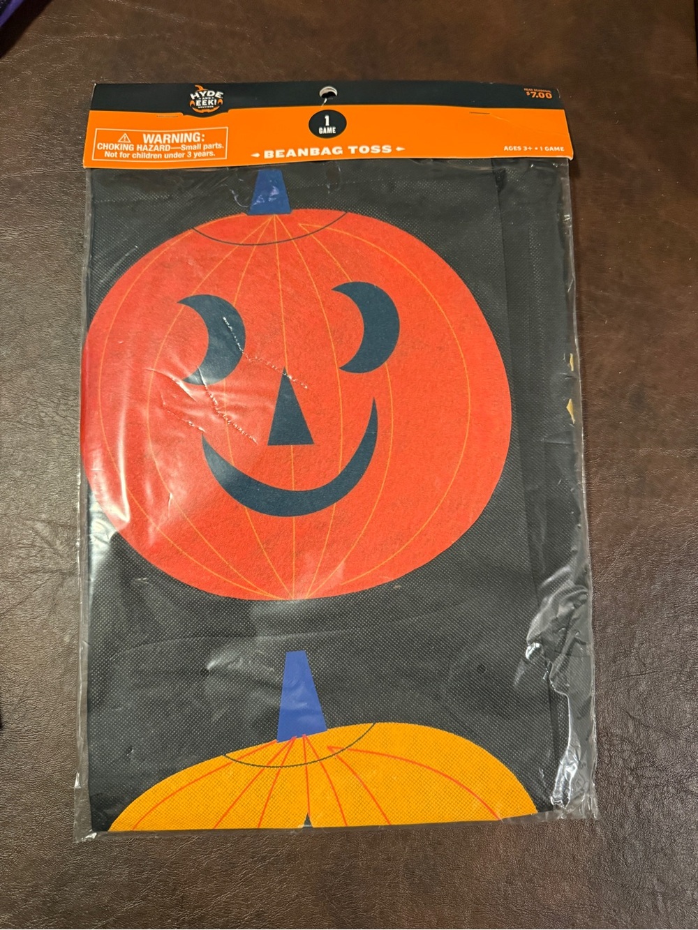 Target Kids Pumpkin Beanbag Toss Game - Orange, Black, Blue, Yellow